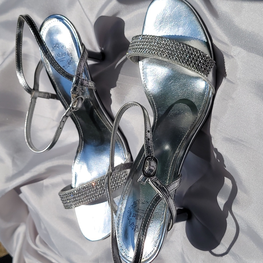 Rhinestone Strappy Sandals